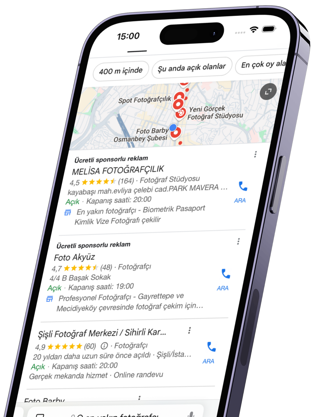 Google ve Yandex Haritalar İşletme Kaydı
